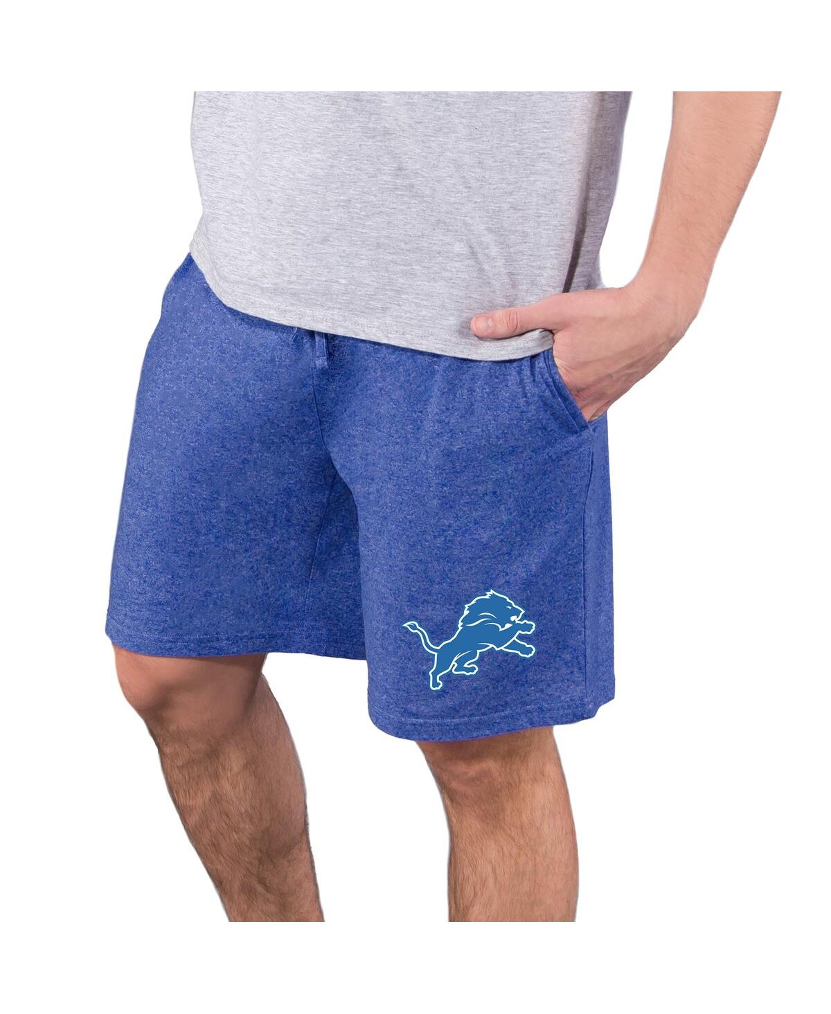 Concepts Sport Men's Blue Detroit Lions Quest Knit Jam Shorts