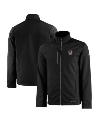 Men's Black Georgia Bulldogs Evoke Eco Softshell Full-Zip Jacket