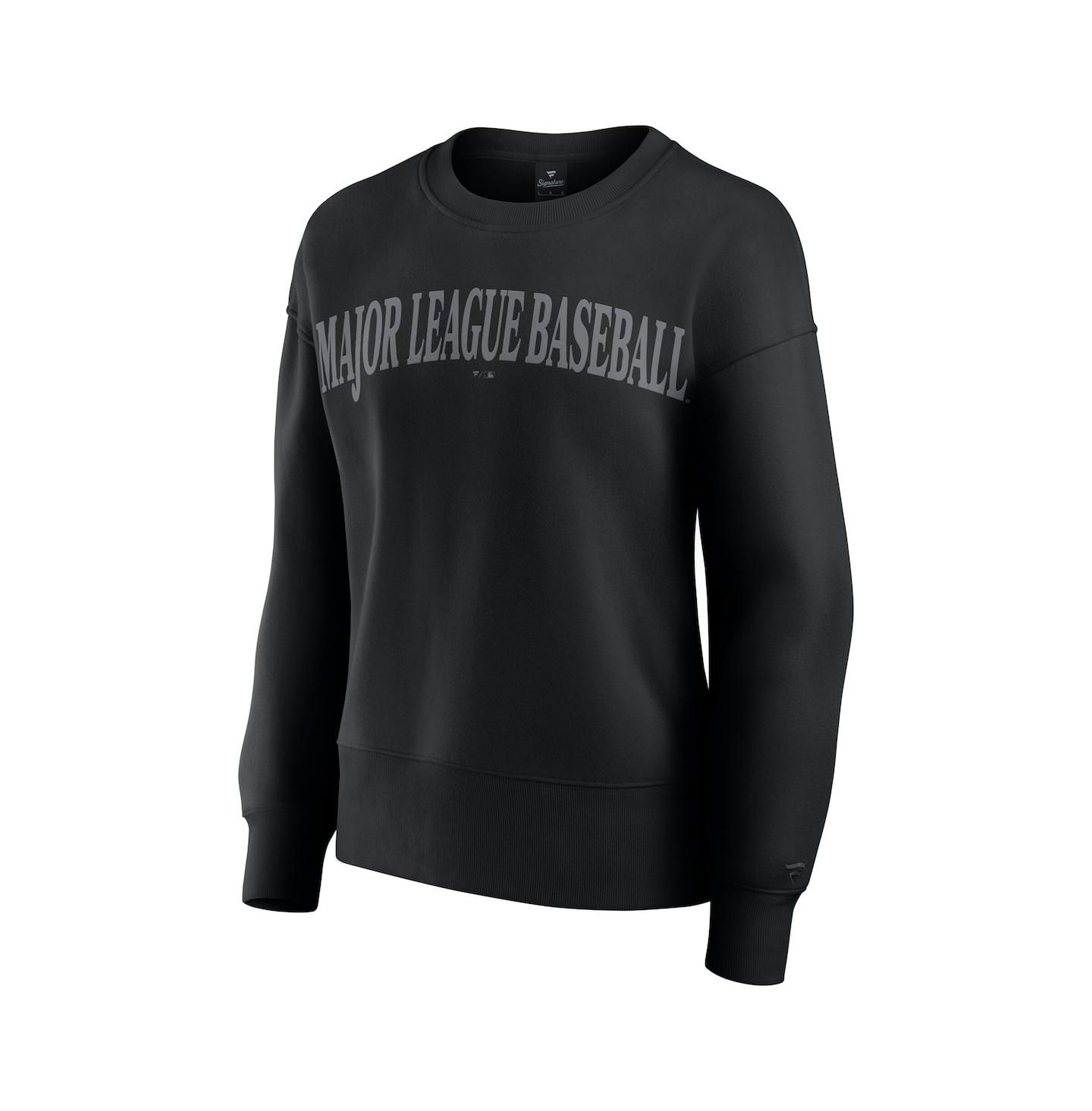 Женская толстовка Fanatics Black MLB Elements Flow Pullover — фото 2