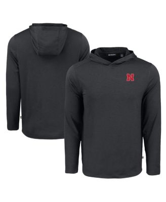 Men's Black Nebraska Huskers Coastline Epic Comfort Eco Long Sleeve Hoodie