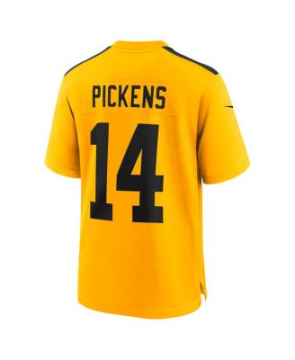 Men's George Pickens Gold Pittsburgh Steelers Alternate Game Jersey