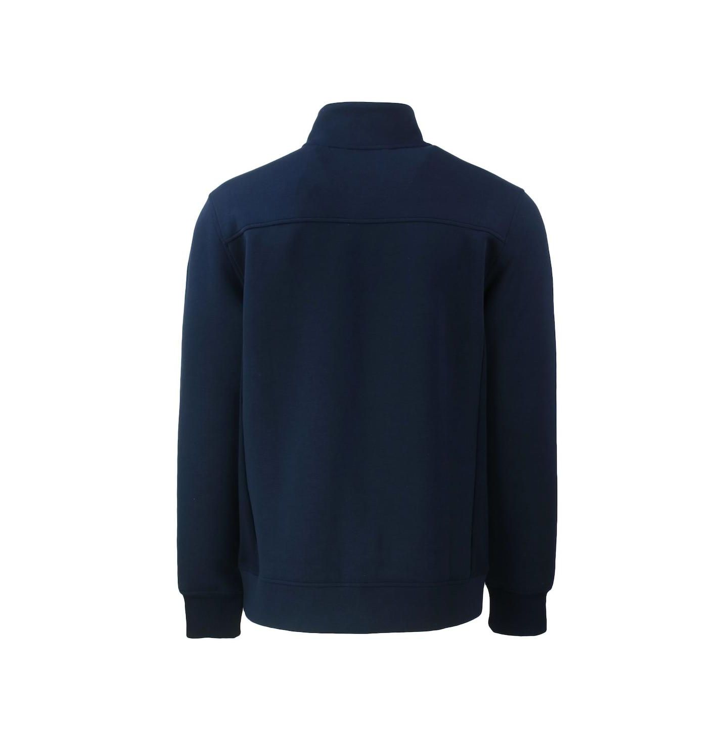 Мужская куртка Cutter & Buck Navy Los Angeles Dodgers Roam Eco Tri-Blend Full-Zip — фото 3