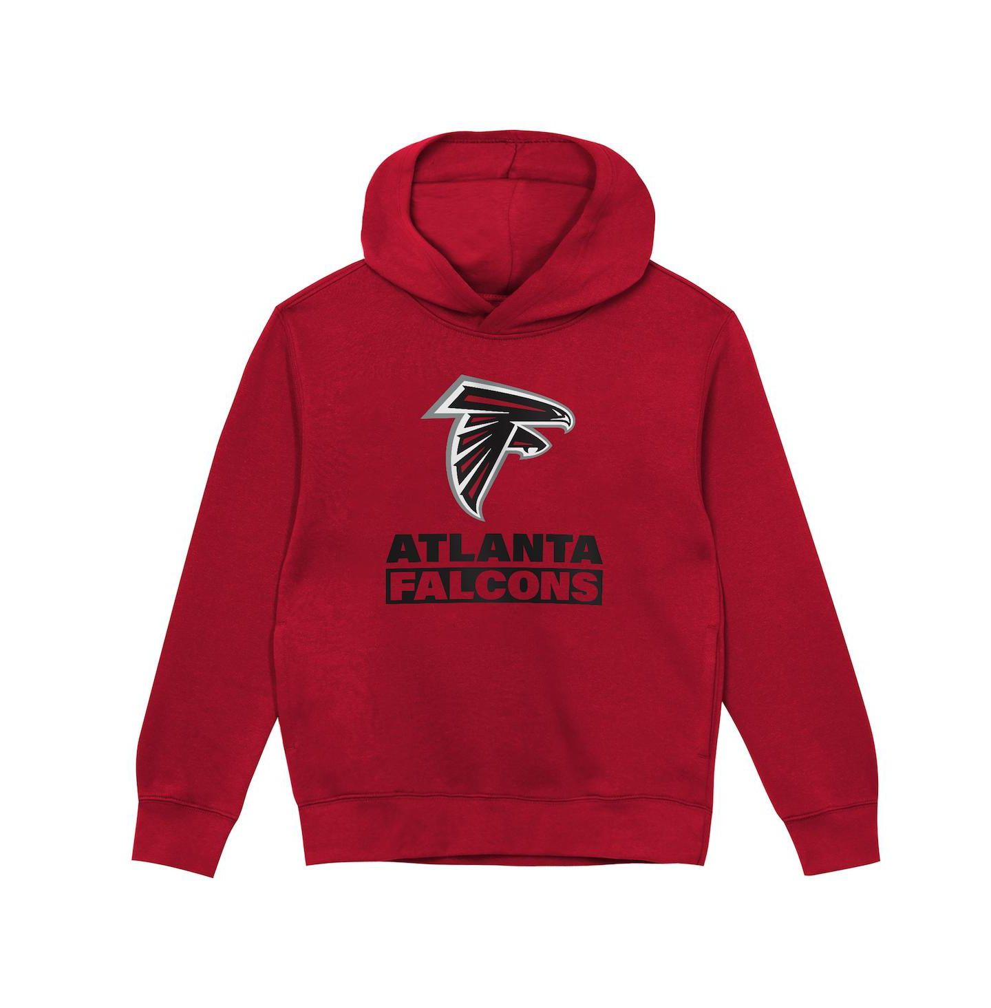 Худи Outerstuff Red Atlanta Falcons Back to Basics для мальчиков-малышей — фото 2