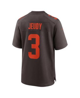 Men's Jerry Jeudy Brown Cleveland Browns Alpha Dawg Game Jersey