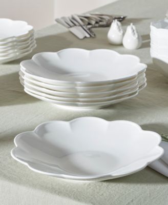 Studio 1414 Scallop Dinner Plates, Set of 6