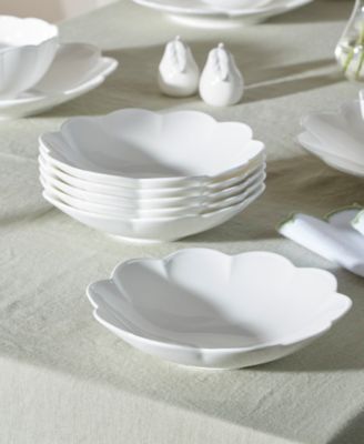 Studio 1414 Scallop Pasta Bowls, Set of 6