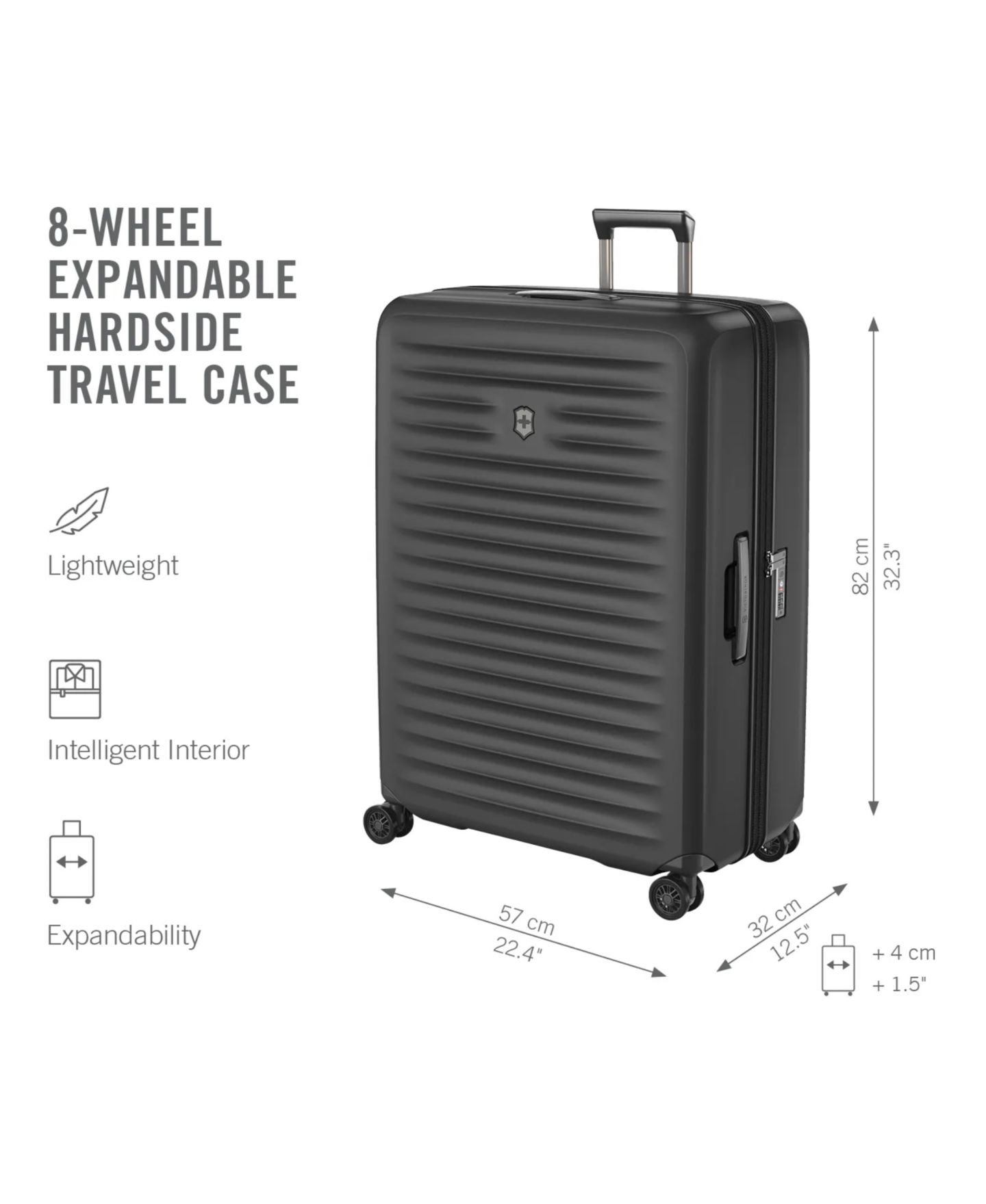 Сумка Victorinox Airox Advanced Extra Large Case, цвет: Чёрный — фото 2