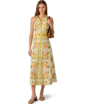 Women's Printed Sleeveless Dress