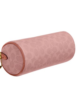 Barrel Small Signature Canvas Slim Shoulder Bag