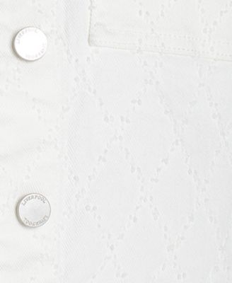 Petite Bracelet-Length-Cuffed-Sleeve Cropped Jacket