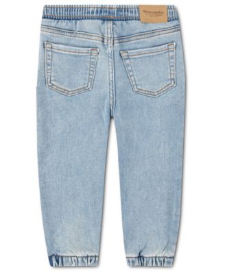 Baby Boys' Denim Dobby Jeans