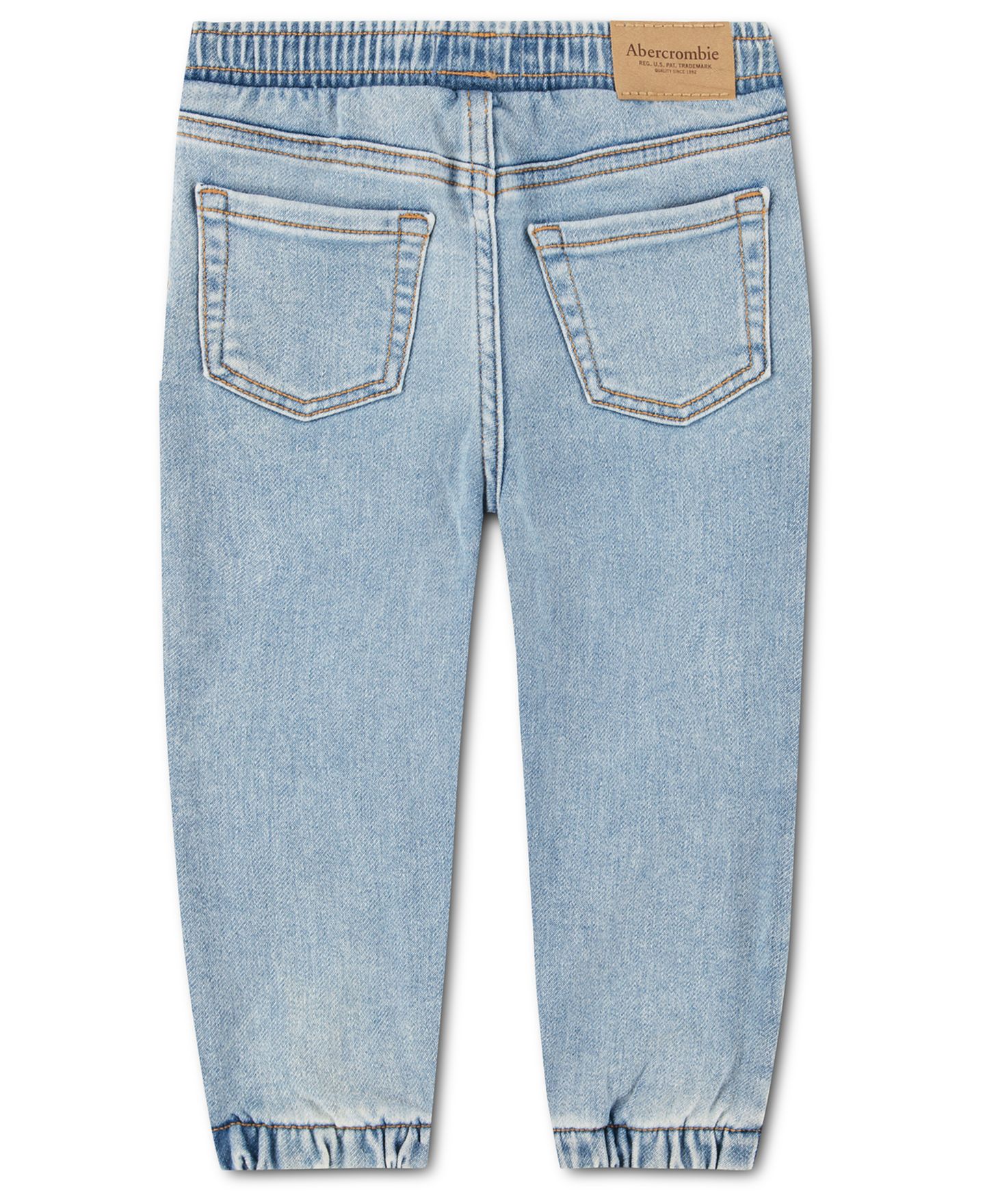 Джинсы abercrombie kids Denim Dobby Jeans для мальчиков-малышей, цвет: Синий — фото 2