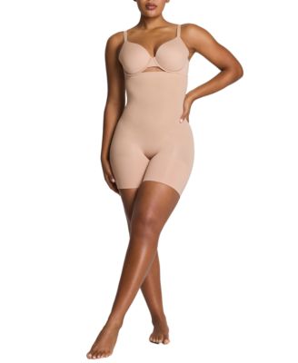 Women's High-Waist Mid-Thigh Shorts