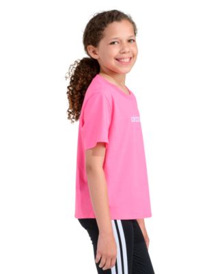 Girls' 8-16 Short-Sleeve Embroidered T-Shirt
