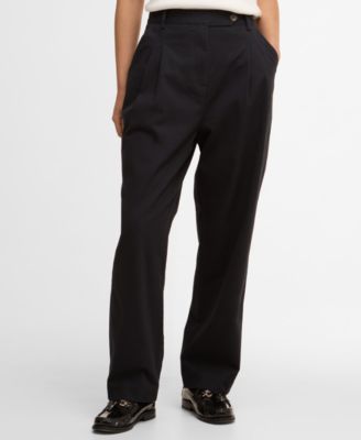 Women's Verona Cotton Straight-Fit Trousers