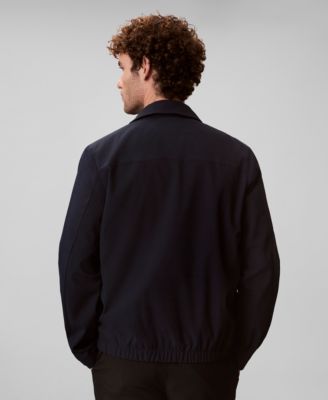 Men's Seersucker Blouson Jacket