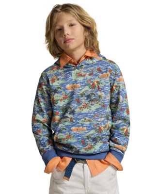 Boys' 8-20 Tropical-Print Hoodie