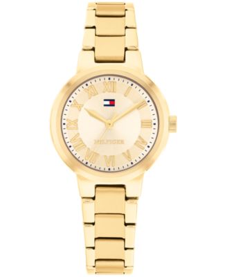 Women's Quartz Gold Tone Stainless Steel Bracelet Watch, 28mm