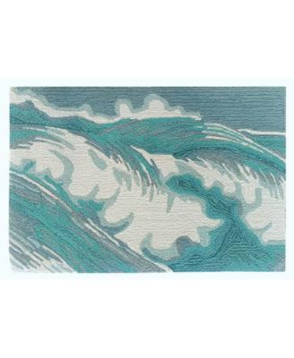 Capri Wave 2'6"x4' Area Rug