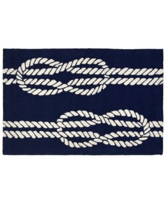 Capri Ropes 1'8"x2'6" Area Rug
