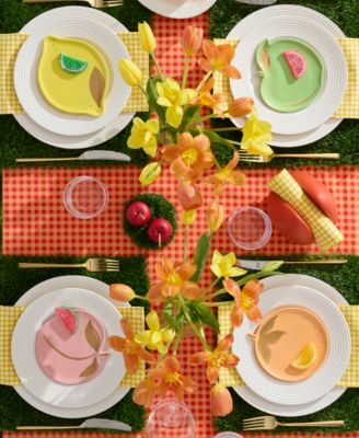 Tutti Fruity Tidbit Plates, Set of 4