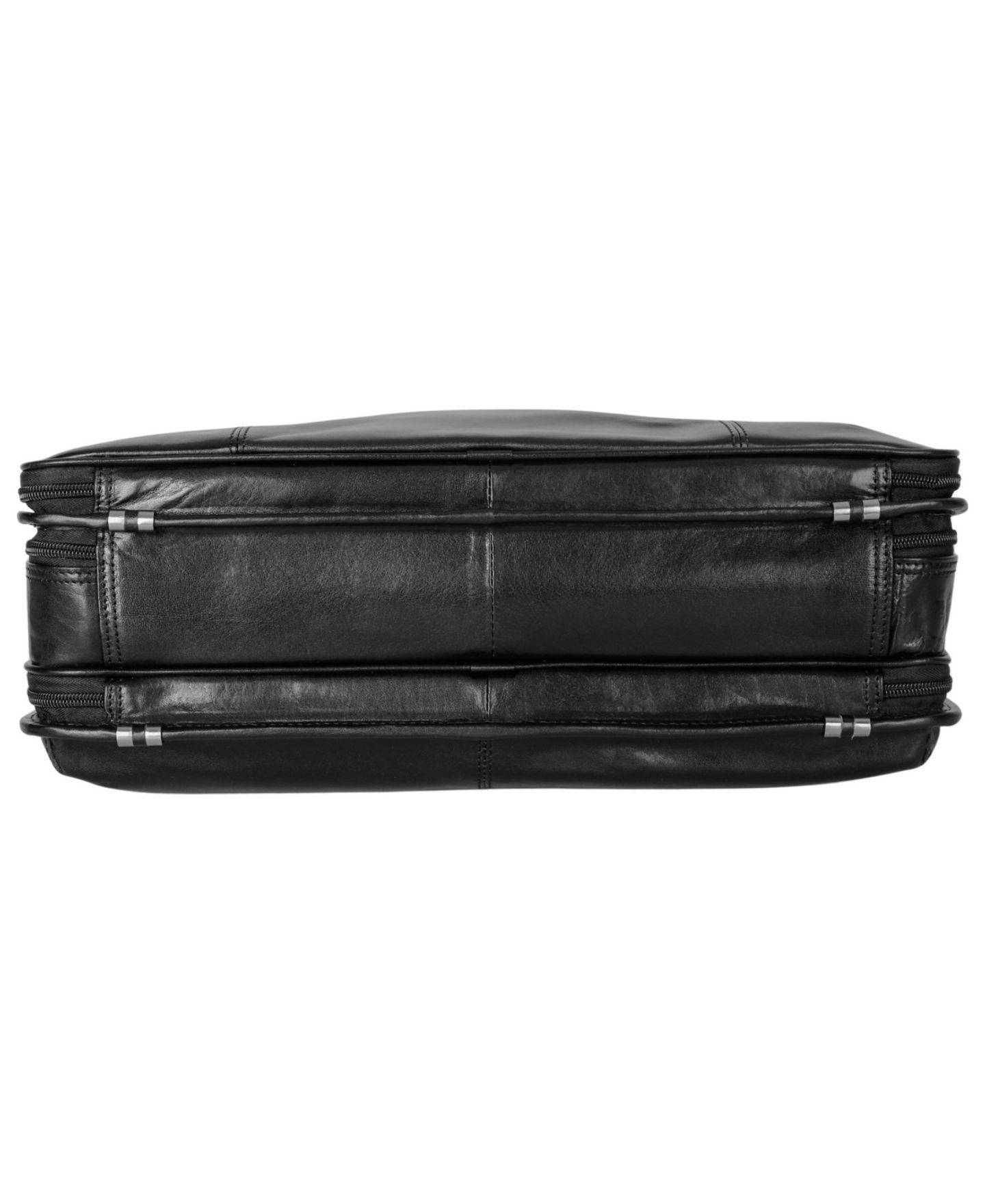 Мужская сумка Mancini Laptop Briefcase, цвет: Чёрный — фото 5