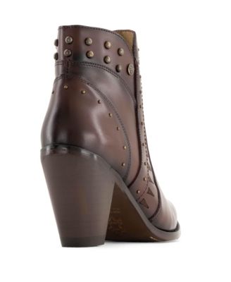 Women's Western Fashion Leather Booties