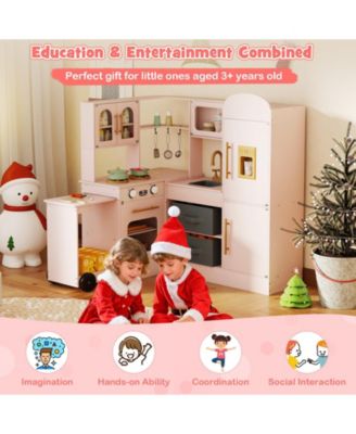 Corner Kitchen with Lights & Sounds, Fun Pretend Play for Kids