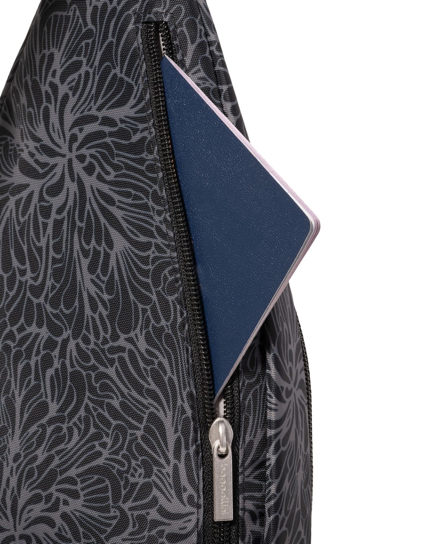 Женская сумка Baggallini Daily Nylon Mini Sling, цвет: С принтом — фото 7
