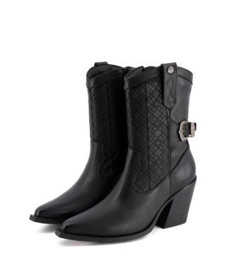 Women's Western Fashion Leather Boots