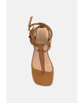 Womens Nereid Kitten Heel Cut Out Gladiator Sandals