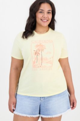 Trendy Plus California Sequin Graphic Tee