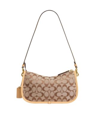 COACH Originals Waverly Small Signature Jacquard Twin Turnlock