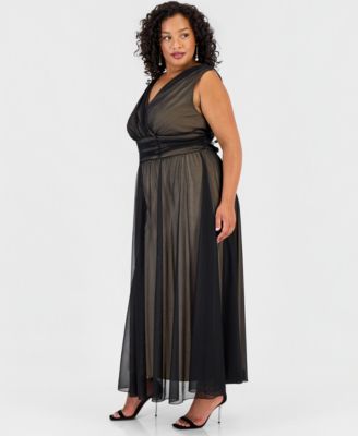 Macys Plus Size Macys Long Party Dresses R M Richards Plus Size High-Low  Gown Macy's