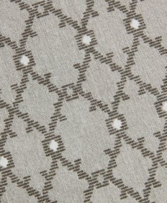 Imani Stripe Cotton Chenille Shower Curtain, 72" x 72"