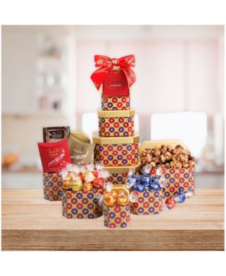 Decadent Lindt Chocolate Gift Tower, 7 Piece
