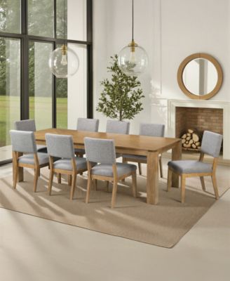Selby 9-Pc. Dining Set (1 Dining Table + 8 Chairs)