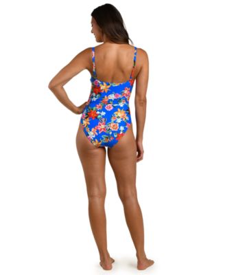 Women's Modern Oasis Scoop Neck One-Piece Swimsuit