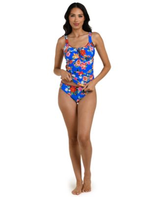 Women's Modern Oasis Scoop Neck Tankini Top