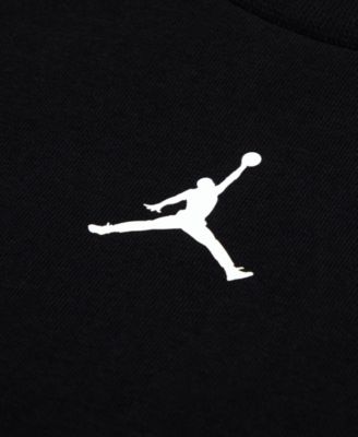 Jordan Boys' Toddler 2T-4T Dri-FIT Jumpman Woven Play Jersey T-Shirt & Mesh Shorts, 2 Piece Set	