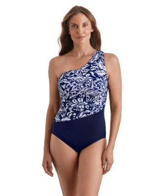 Women's One-Shoulder One-Piece Swimsuit