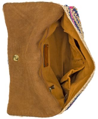 Charlotte Woven Wristlet Clutch