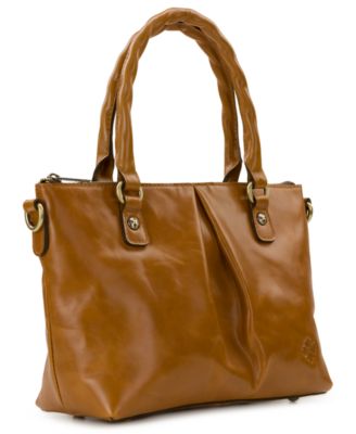 Zora Medium Leather Top Handle Crossbody Bag