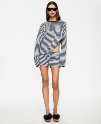 Women's Bloom Round-Neck Long-Sleeve Top