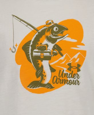 Big Boys' Trout Fishing Crewneck T-Shirt