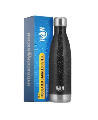 Stainless Steel Water Bottle - Double Wall Insulated Metal Water Bottle For Hot & Cold Drinks
