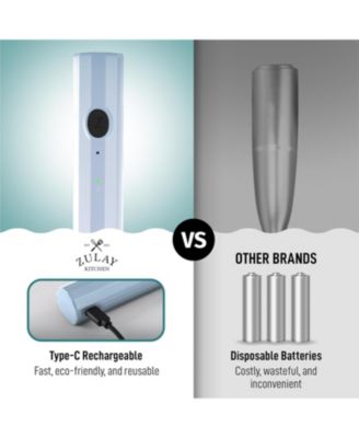 Froth N Go Rechargeable Milk Frother with Case for Lattes