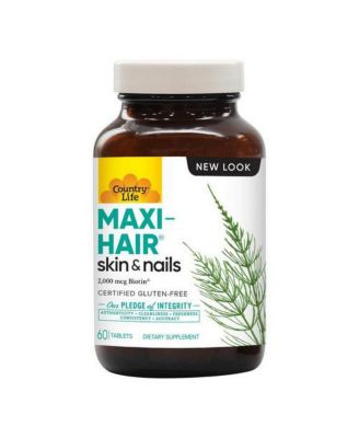 Country Life Maxi Hair Tr ,60 Tabs