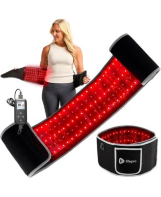 Red Light Therapy Belt – 660nm & 850nm Infrared Heating Pad for Body, Belly, Hips & Back Pain Relief, Wireless & Portable
