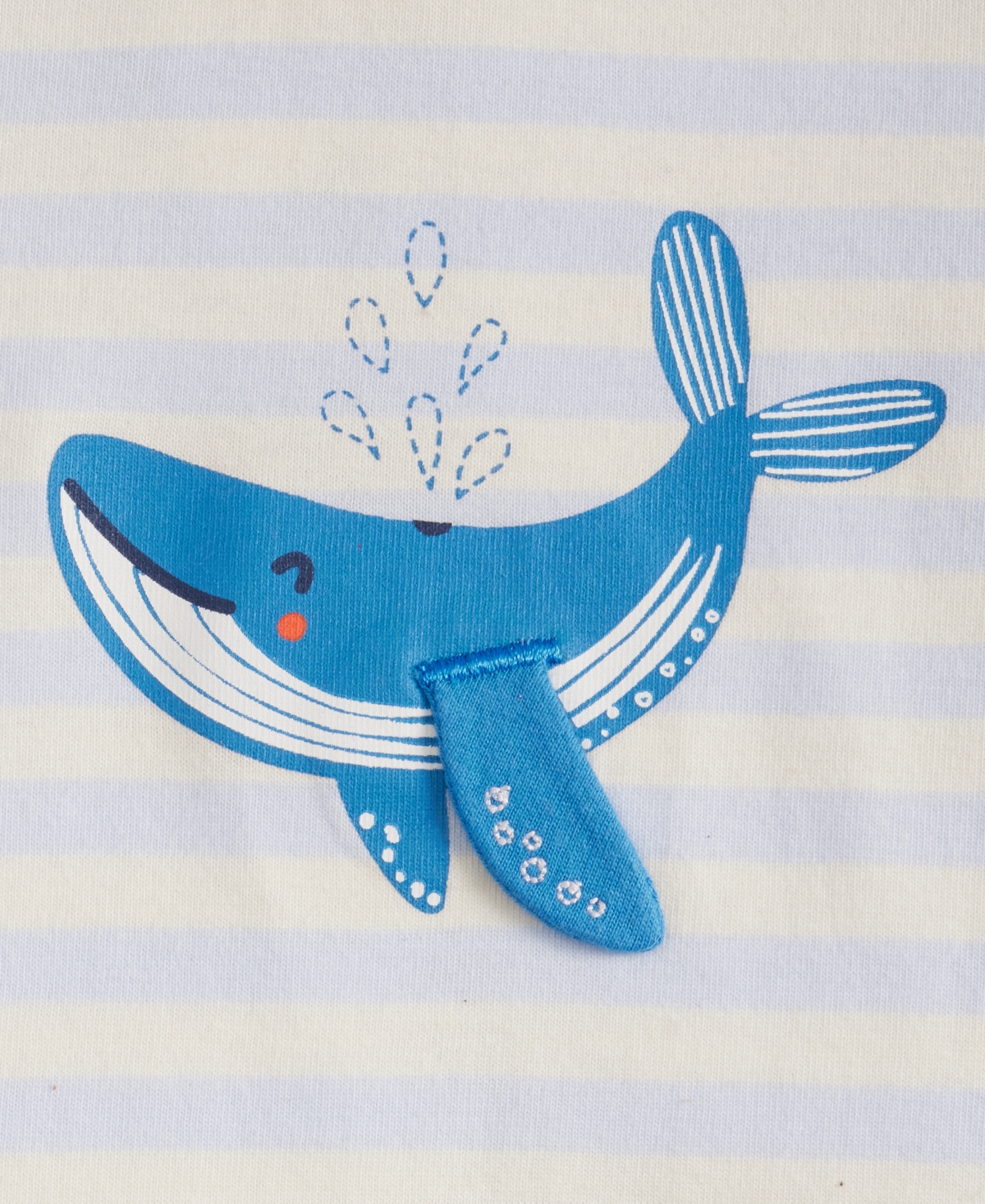 First Impressions Baby Boys' 0M-24M Cotton Whale Stripe Sunsuit, Macy's Exclusive